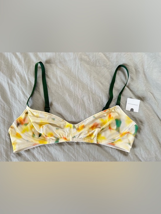 Anthropologie Other - Anthropologie colorful bra with green straps